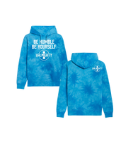 Load image into Gallery viewer, Be Humble Be Yourself Midweight Tie Dyed Hoodie