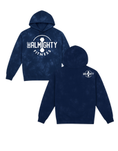 Load image into Gallery viewer, BeAlmighty Big Logo Midweight Tie Dyed Hoodie