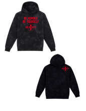 Load image into Gallery viewer, Be Humble Be Yourself Midweight Tie Dyed Hoodie