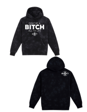 Load image into Gallery viewer, Don’t Be A Bitch All Ya Life Midweight Tie Dyed Hoodie