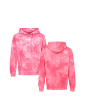 Load image into Gallery viewer, BeAlmighty Small Logo Midweight Tie Dyed Hoodie