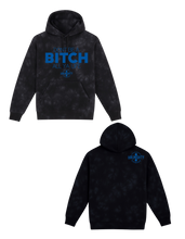Load image into Gallery viewer, Don’t Be A Bitch All Ya Life Midweight Tie Dyed Hoodie