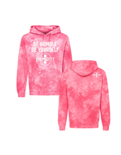 Load image into Gallery viewer, Be Humble Be Yourself Midweight Tie Dyed Hoodie
