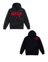 Load image into Gallery viewer, Don’t Be A Bitch All Ya Life Midweight Tie Dyed Hoodie
