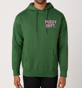 Left Chest Pussy Dept. Heavy Hoodie.