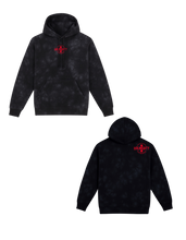 Load image into Gallery viewer, BeAlmighty Small Logo Midweight Tie Dyed Hoodie