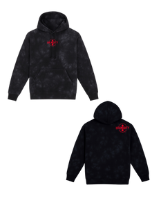 BeAlmighty Small Logo Midweight Tie Dyed Hoodie