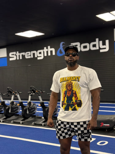 BeAlmighty Black Anime Super Sayin Heavyweight T Shirt