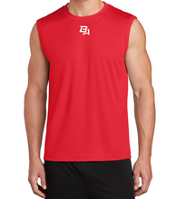 Load image into Gallery viewer, BeAlmighty Small Icon Logo Sleeveless Competitor Tee