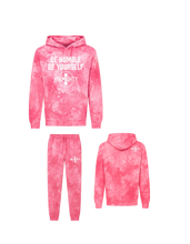Load image into Gallery viewer, Be Humble Be Yourself Midweight Tie Dyed Hoodie Jogger Set