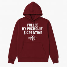 Load image into Gallery viewer, Fueled By Fuck Shit &amp; Creatine Premium Hoodie