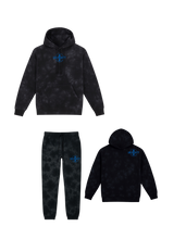 Load image into Gallery viewer, BeAlmighty Small Logo Midweight Tie Dyed Hoodie Jogger Set