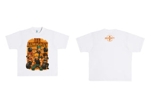BeAlmighty Anime Team Work Heavyweight T Shirt