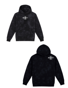 BeAlmighty Small Logo Midweight Tie Dyed Hoodie