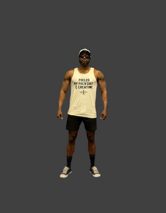 Fueled By FuckShit & Creatine  Heavyweight Founders Tank Top
