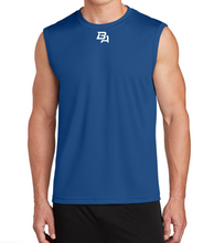 Load image into Gallery viewer, BeAlmighty Small Icon Logo Sleeveless Competitor Tee
