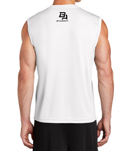 BeAlmighty Small Icon Logo Sleeveless Competitor Tee