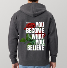 Load image into Gallery viewer, You Become What You Believe Heavyweight 14oz Hoodie