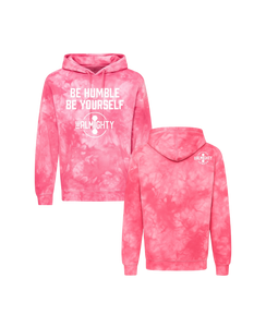 Be Humble Be Yourself Midweight Tie Dyed Hoodie