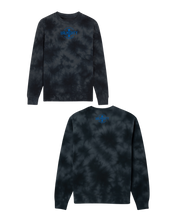 Load image into Gallery viewer, BeAlmighty Small Logo Midweight Tie Dyed Crewneck Sweater