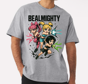 BeAlmighty Power Puff Girls Blast Heavyweight T Shirt