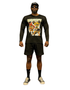 BeAlmighty Power Puff Girls Lift Dri Fit Long Sleeve T Shirt