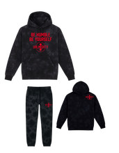 Load image into Gallery viewer, Be Humble Be Yourself Midweight Tie Dyed Hoodie Jogger Set
