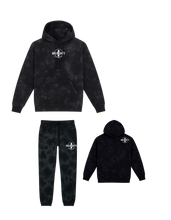 Load image into Gallery viewer, BeAlmighty Small Logo Midweight Tie Dyed Hoodie Jogger Set