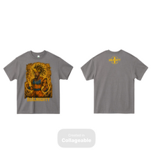Load image into Gallery viewer, BeAlmighty Black Lion Super Sayin Heavyweight T Shirt