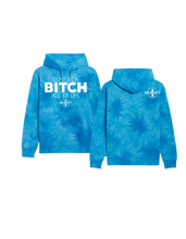 Load image into Gallery viewer, Don’t Be A Bitch All Ya Life Midweight Tie Dyed Hoodie