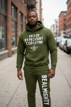 Load image into Gallery viewer, Fueled By Fuck Shit &amp; Creatine Jogger Set