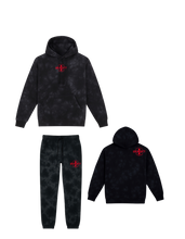 Load image into Gallery viewer, BeAlmighty Small Logo Midweight Tie Dyed Hoodie Jogger Set