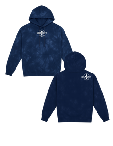 BeAlmighty Small Logo Midweight Tie Dyed Hoodie