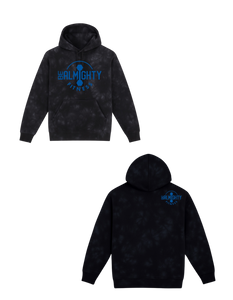 BeAlmighty Big Logo Midweight Tie Dyed Hoodie