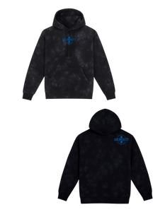 BeAlmighty Small Logo Midweight Tie Dyed Hoodie