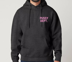 Left Chest Pussy Dept. Heavy Hoodie.