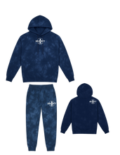 Load image into Gallery viewer, BeAlmighty Small Logo Midweight Tie Dyed Hoodie Jogger Set