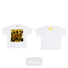 Load image into Gallery viewer, BeAlmighty Black Anime Power Group Heavyweight T Shirt