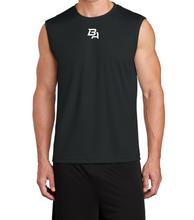 Load image into Gallery viewer, BeAlmighty Small Icon Logo Sleeveless Competitor Tee