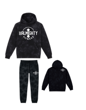 Load image into Gallery viewer, BeAlmighty Big Logo Midweight Tie Dyed Hoodie Jogger Set