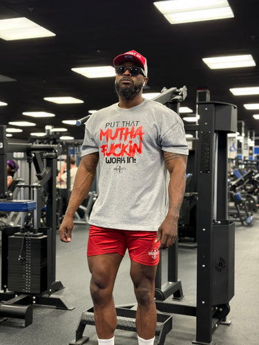 Put That Mutha Fuckin Work In Heavyweight T-Shirt 7.5oz