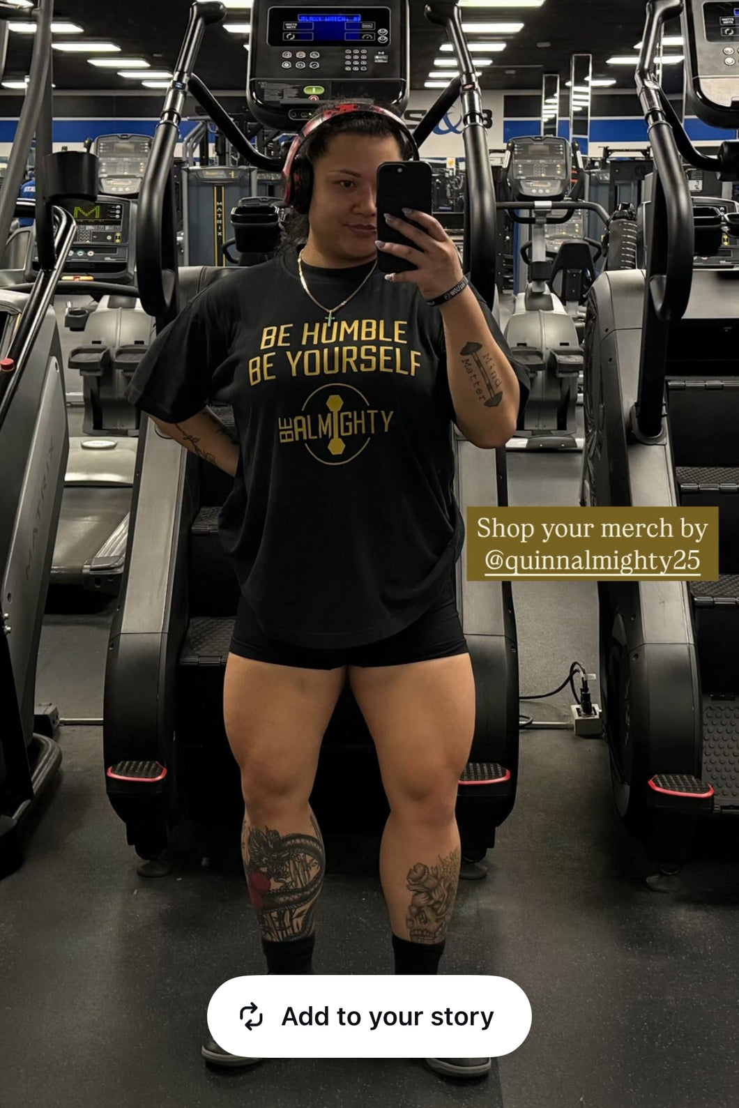 Be Humble Be Yourself Heavyweight Tee