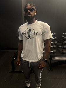 BeAlmighty Classic Logo Posi Charge Tri-Blend Wicking Raglan Tee