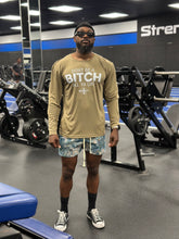 Load image into Gallery viewer, Don’t Be A Bitch All Ya Life Long Sleeve Dri-Fit Competitor T Shirt