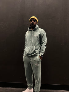 Pigment Dyed BeAlmighty Classic Logo Fleece Pants