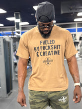 Load image into Gallery viewer, Fueled By FuckShit &amp; Creatine  Heavyweight T Shirt