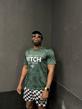 Load image into Gallery viewer, Don’t Be A Bit*h All Ya Life Camo Hex Dri-Fit Tee