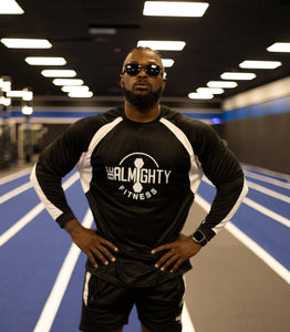 BeAlmighty Long Sleeve Color Block Performance T-Shirt