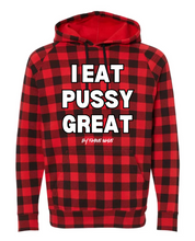 Load image into Gallery viewer, I Eat PU$$Y Great / Squirt On My Face Hoodie