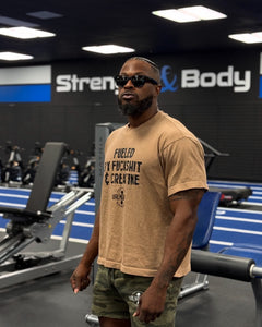 Fueled By FuckShit & Creatine  Heavyweight T Shirt